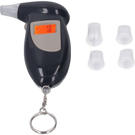 Professioneller digitaler LED-Schlüsselanhänger-Alkoholtester mit akustischem Alarm und Analysefunktion (1/5)
