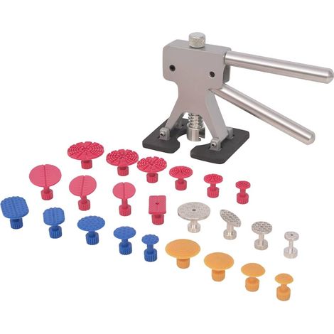 Set Rimozione Ammaccature senza Verniciatura 24 pz Acciaio Inox vidaXL