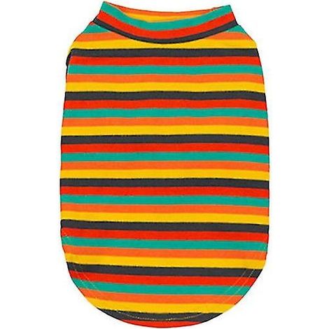 1pc Vêtements pour chien à rayures pour chien chiot (1/3)