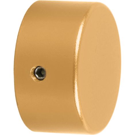 Capuchon de protection pour pédale de guitare en aluminium doré avec embout pointu (1/5)