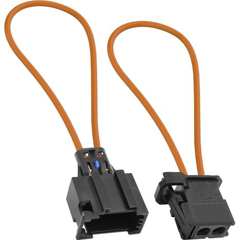 Adaptateur Fibre Optique Mâle Femelle - 1 Pièce - Outil Diagnostic Auto - Bypass Boucle MOST - Pour Radio Navigation Audio (1/5)