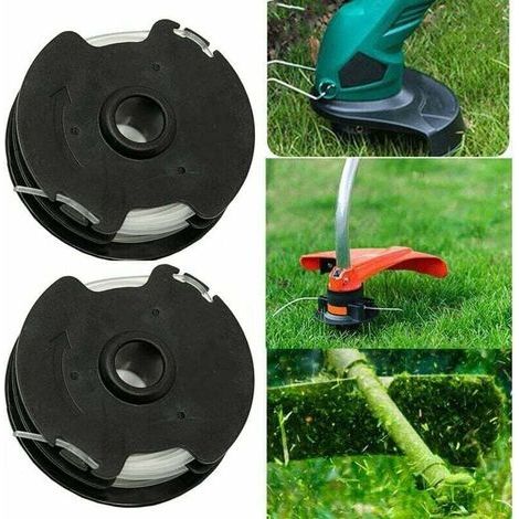 Bobine de Fil de Rechange pour Débroussailleuse Sans Fil Parkside PRTA 20-Li, PRT 300 A1, PRT 550 A1/A3 – 6 Pièces (1/3)