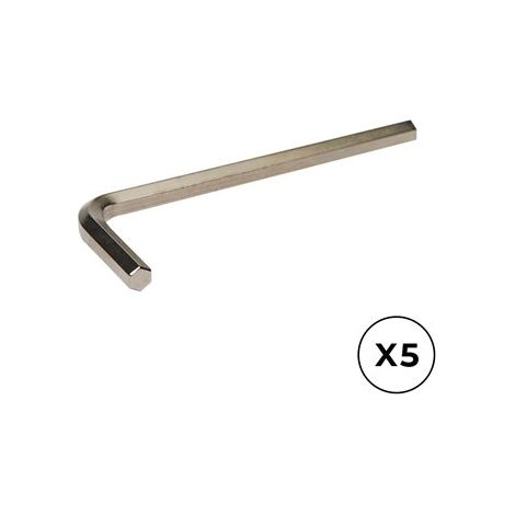 Llave allen hexag niquelada