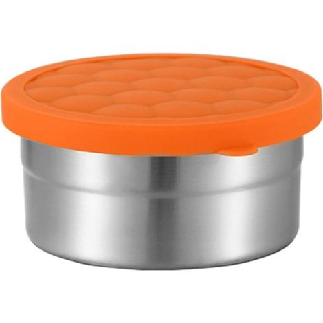 Boîte à bento Abaodam en acier inoxydable avec couvercle (1/5)