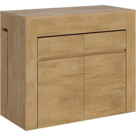 Consolle con doppia panca allungabile a 302 cm ELIA Quercia (1/3)