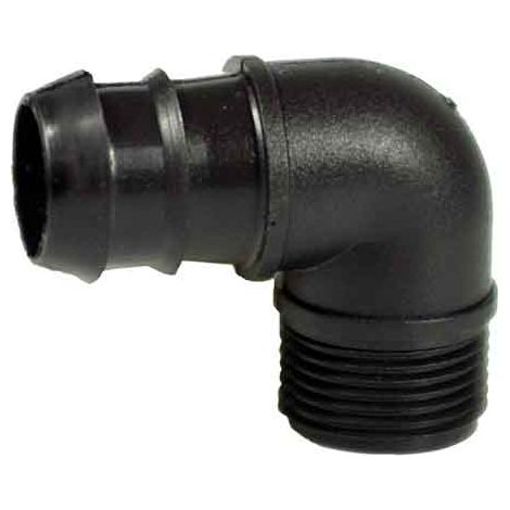 COUDE FILETÉ MÂLE BASSE PRESSION Ø mm 16x3/4"