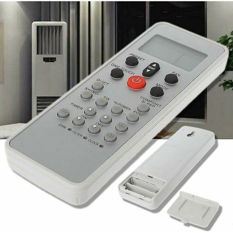 Télécommande de climatiseur Toshiba WH-L03SE – Matériau ABS – Alimentation 2 piles AAA – Faible consommation d'énergie (1/4)
