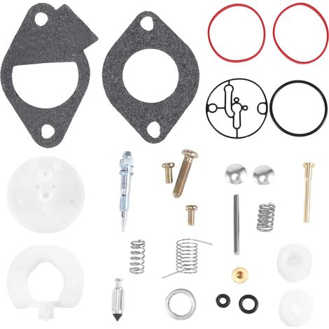 Lntyq Rasenmäher-Vergaserreparatur, Vergaser-Umbausatz für Stratton 796184, Überholung für Briggs & Stratton 698787 699521 699900 (1/5)