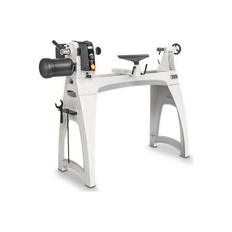 Promac – Tour à bois 2.0 kW 1000 mm – Variateur 120 à 3200 T/min – Poupée fixe réglable – JWL1640EVSM