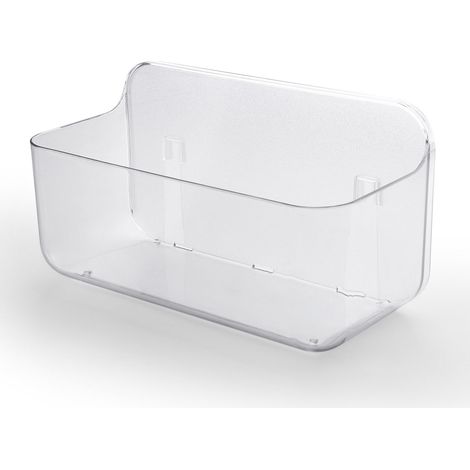 Organizer contenitore grande adesivo porta oggetti trasparente Air