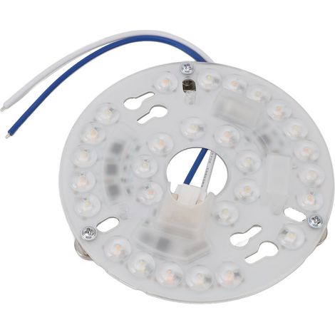 Panel magnético de repuesto para ventilador de techo de 4,5 pulgadas, 3 colores, módulo LED empotrable de 15 W y 3 CCT.
