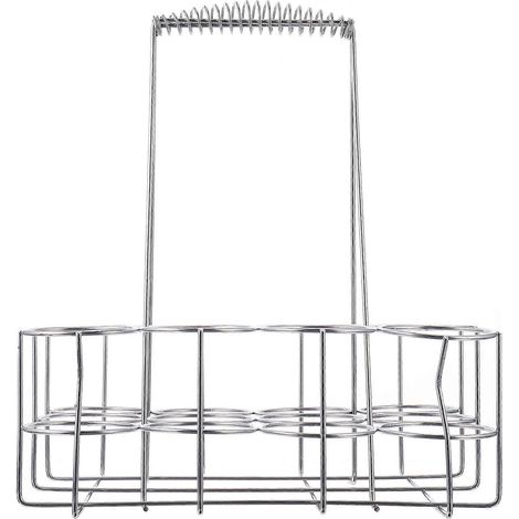 Panier de rangement pour bières, porte-bouteilles, étui pour barbecue, 30 x 28,5 x 28,5 cm, 1 pièce (1/5)