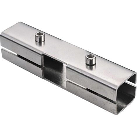 Raccord carré à 3 voies pour tubes de 25 mm x 25 mm, collier de serrage métallique à souder, résistant à la corrosion (1/5)