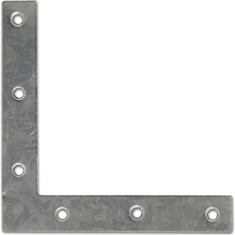Scheinhaken zum Einlassen, eckig,  160 x 30 x 3 mm, Stahl verzinkt  Fensterbeschläge Ersatzteile
