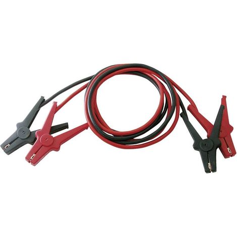 Cavi batteria per avviamento d'emergenza 54.69 mm² 4.50 m con pinze di plastica Alluminio (ramato) APA (1/4)