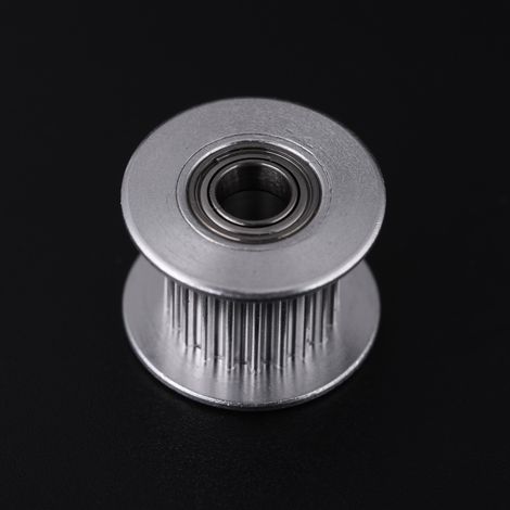 poulies de distribution en aluminium 2GT pour imprimante 3D (largeur 10 mm, 20 dents, alésage 5, dentées) (1/5)