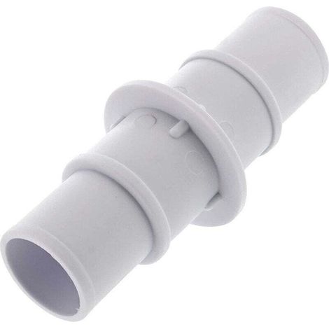 Liaison, raccord 32/32, 38/38, 32/38 pour tuyau flottant de pisicne - Blanc. (1/4)