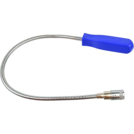 Recogedor flexible con la punta imantada,iman en la punta con luz led -taller-