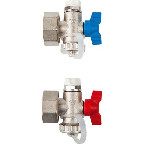 Kit d'embouts pour collecteur de chauffage, femelle 1'' (26/34)