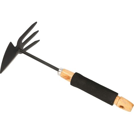 KOTARBAU Mini pioche Double 65 mm avec Dents pour Petites Plantes, culoteuses de Jardinage, piqueuse à Mauvaises Herbes, Outil pour Transplantation, désherbage (1/4)