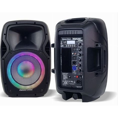 Trade Shop - Coppia Casse Audio Amplificate 2000w Extreme Sound 12" Bluetooth Usb Rgb Xevo-12 - (1/5)