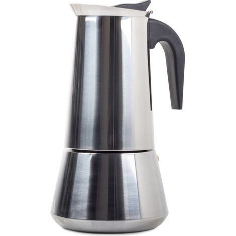 Cafetera italiana ITA, 12 tazas, 600 ml, acero inoxidable (1/5)