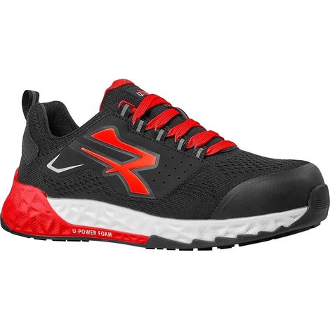 Scarpe antinfortunistiche U-Power Jorah ESD S1PS HI HRO FO SR - 42 - Nero