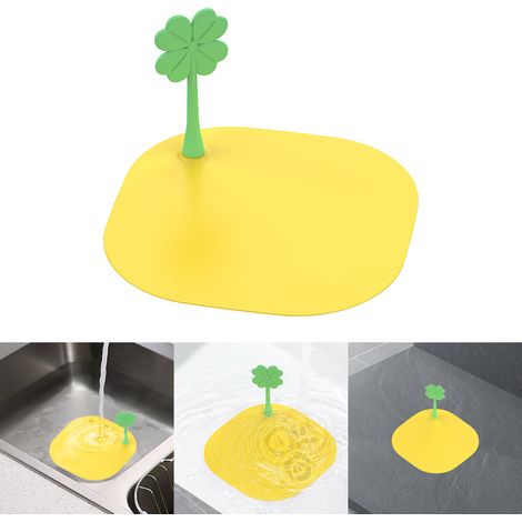 Lot de 2 crépines de siphon de salle de bain - Siphon de sol anti-odeurs (1/5)