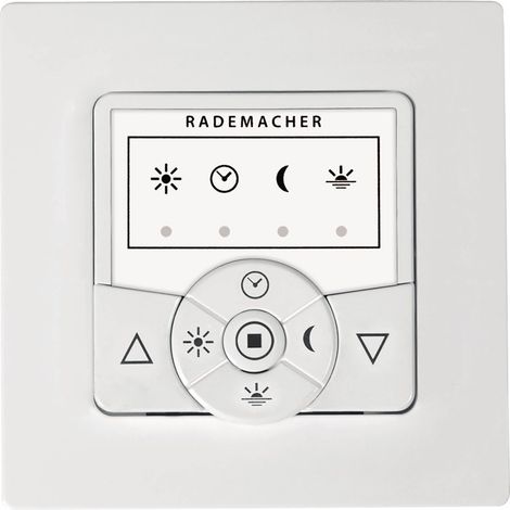 Rademacher Steuerung Troll Basis DuoFern aluminium inkl. Abdeckrahmen (1/2)