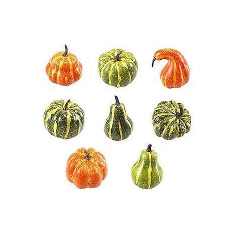 accessoires de citrouille amusante pour Halloween, citrouilles artificielles pour fête. (1/3)