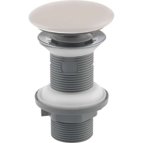 Sapho Infinity - Piletta di scarico Click-Clack per lavabo, ivory 38TP0165I (1/3)