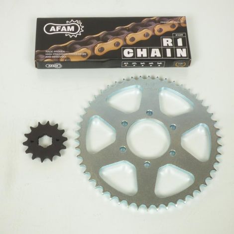 kettenset afam für motorrad generic / ksr 125 tw 1998 bis 2001 (1/4)