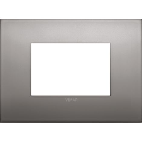 VIMAR - 19653.10 Placa de níquel negro clásica 3M