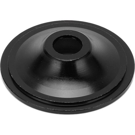 Guidon de vélo casquette supérieure en alliage d'aluminium couvercle de potence VTT avec vis noir (1/5)