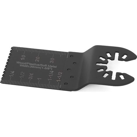 Kit de 14 lames de scie oscillantes à changement rapide pour outils multifonctions, accessoires de bricolage pour le travail du bois (1/5)