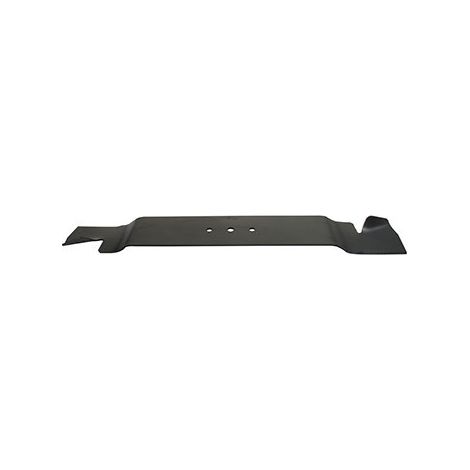 Cuchilla adaptable para cortacésped Electrolux - Husqvarna Modelos: Royal 535 y Royal 535e - L: 530mm, Diámetro central: 10,2mm, Entrada