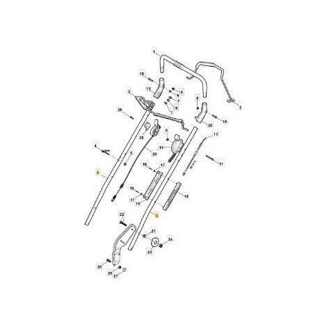MONCONE MANICO DMxNP VNN ORIGINALE STIGA - 381007046/0