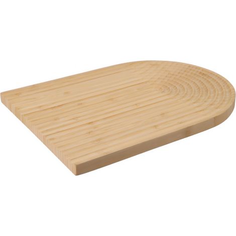 Plateau en bambou sculpté pour le service. (1/2)