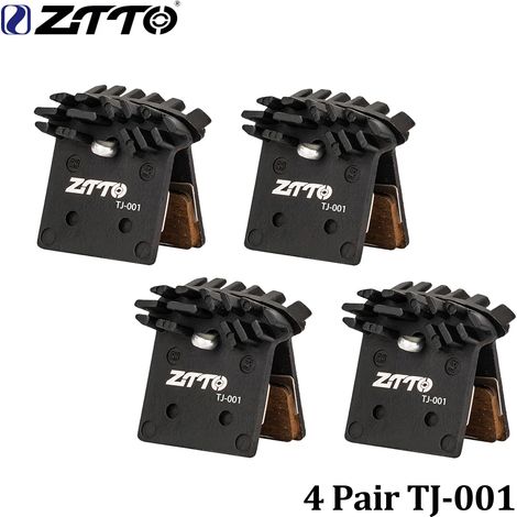 Kit de freins hydrauliques pour VTT avec étriers à 4 pistons, plaquettes de frein M840, freins à disque de 160 mm.