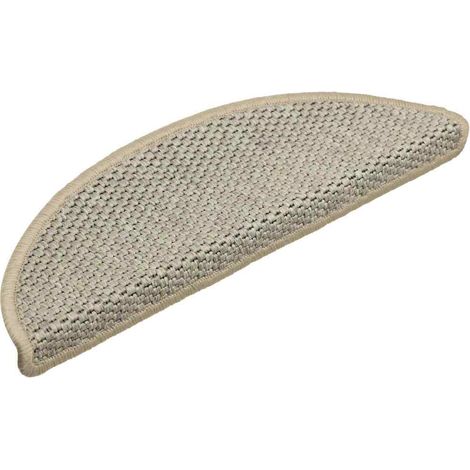 Maison Exclusive - Tappeti Adesivi Scale Aspetto Sisal 15pz 56x17x3cm Verde Chiaro