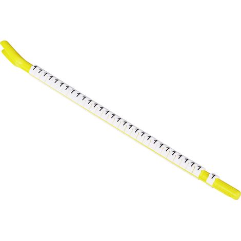 TE Connectivity STD03W-4 Kennzeichnungsclip Aufdruck 4 Außendurchmesser-Bereich 1.90 bis 2.65 mm 092