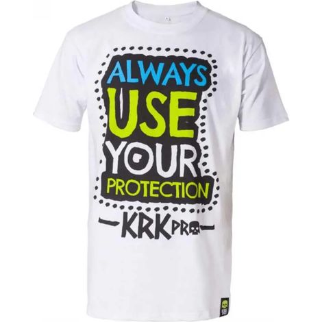 KRKpro Always T-Shirt koszulka  Weiß L