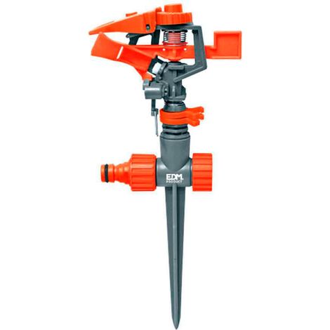 Arroseur Sectoriel Avec Piquet 20-360° Max.400m² Réglable 20-360° (BLISTER) Edm (1/3)