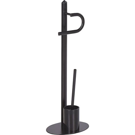 Toilet Roll and Brush Holder SARTO Metal Black (1/5)