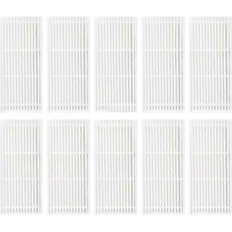 Lot de 10 filtres de rechange pour aspirateur RobZone Duoro X-Clean (1/5)