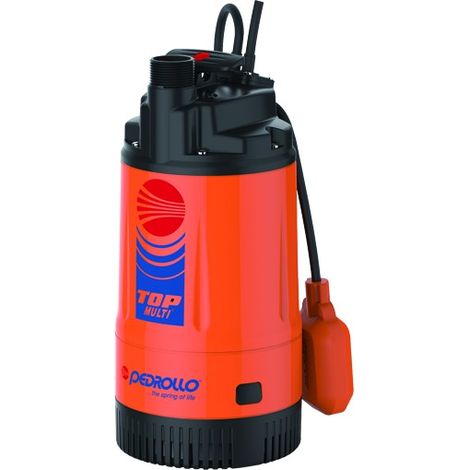 Elettropompa sommergibile multigirante in tecnopolimero per acque chiare monofase mod.top multi 1  Hp 0,75  kw 0,55  230v  Pedrollo s.p.a.