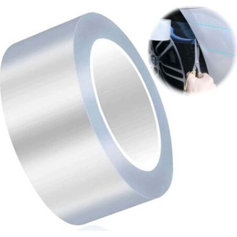 film de protection voiture transparent,5CM×10M Film Protecteur de Seuil de Porte Universel,auto-adhésif film de voiture,Film Vinyle DIY Car Wrap Sticker pour Voitures Moto Vélos Anti-Rayures (1/5)