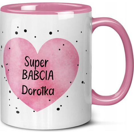 TASSENGESCHENK ZUM GROSSELTERNTAG FÜR DIE SUPER-OMA MIT OMAS NAMEN + NAMEN