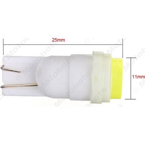 T10 1.5W COB Ceramic Parking Light LED Car Light, High Power, Instrument Panel Reading Light, White (1/4)