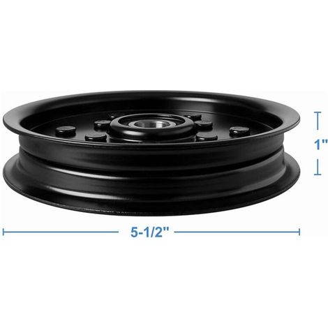 Roues de renvoi pour tondeuses à gazon John Deere AM106627 AM121602 LT133 LT160 F725 X320 GT235 (1/5)